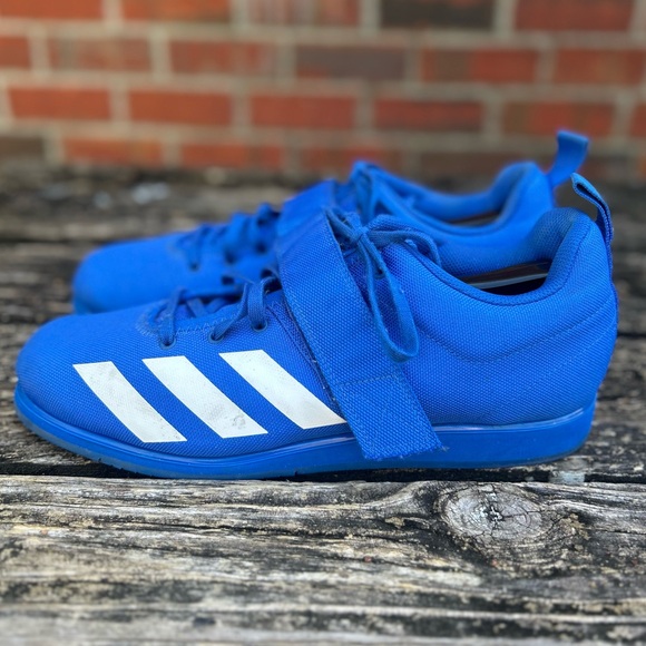 Adidas Mens Powerlift 4 Size 12 Royal Blue Powerlifting Weightlifting Shoes
